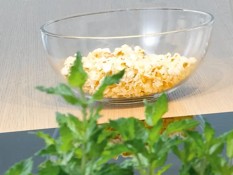 Tlačidlo Popcorn