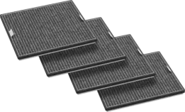 Pachový filter Active AirClean s aktívnym uhlím