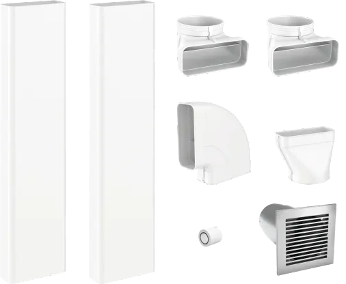 Miele Sada plochého odťahového potrubia pre odťahovú prevádzku pre KMDA 7272-1 / 7473-1 / 7676-1 / 7876-1