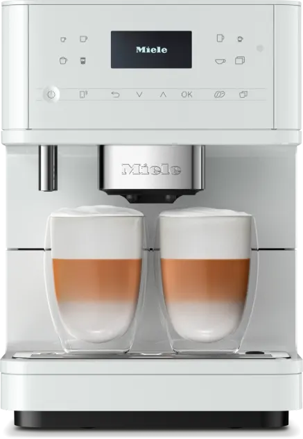Miele CM 6160 MilkPerfection Lotosová biela