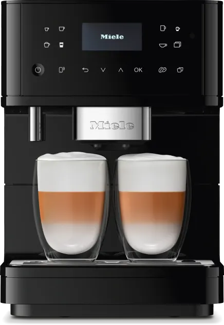 Miele CM 6160 MilkPerfection Obsidiánová čierna