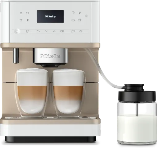 Miele CM 6360 MilkPerfection Lotosová biela CM