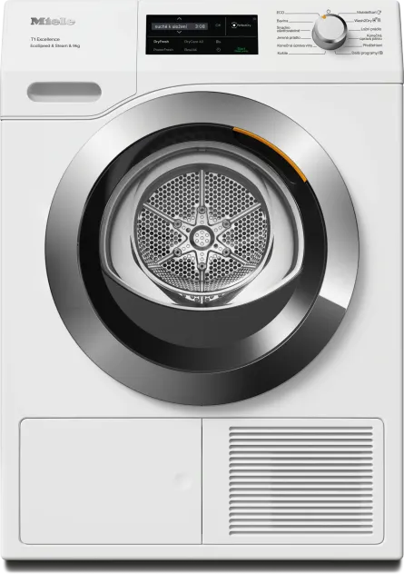 Miele TEL 695 WP EcoSpeed&Steam&9kg Lotosová biela