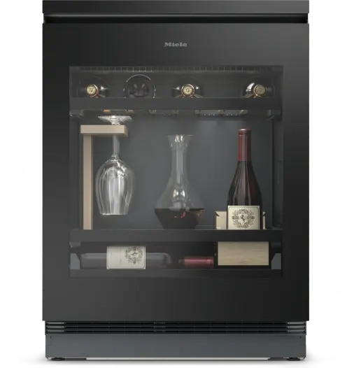 Miele KWTUS 7055 F Obsidiánové čierne sklo