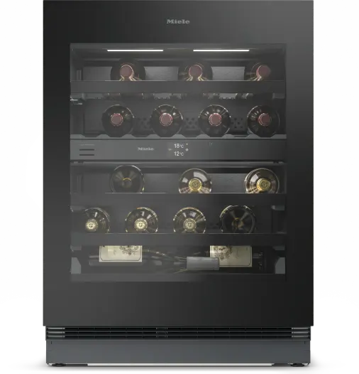 Miele KWTUS 7096 E Obsidiánové čierne sklo