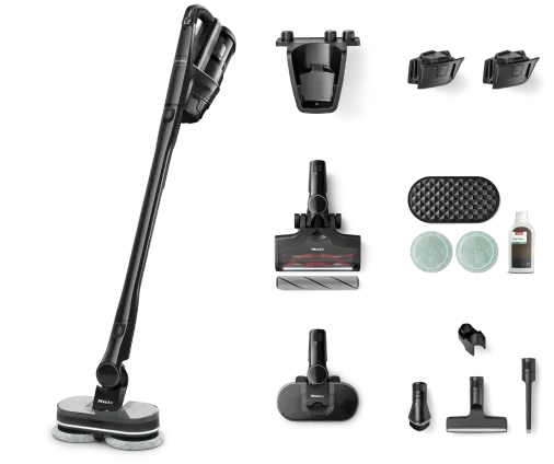Miele Triflex HX3 Plus Aqua Obsidiánová čierna