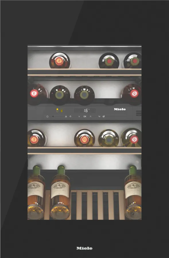 Miele KWT 6422 iG-1 Obsidiánové čierne sklo
