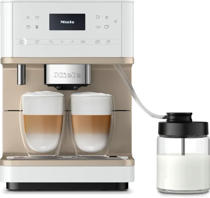 Miele CM 6360 MilkPerfection Lotosová biela CM
