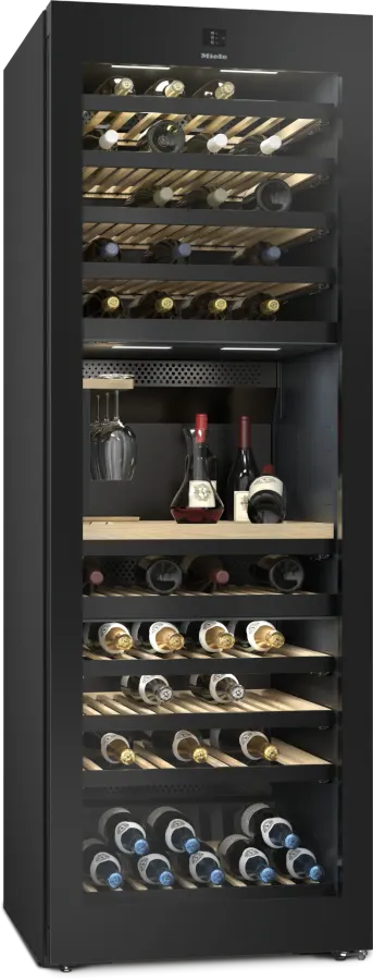Miele KWT 4999 F Obsidiánové čierne sklo