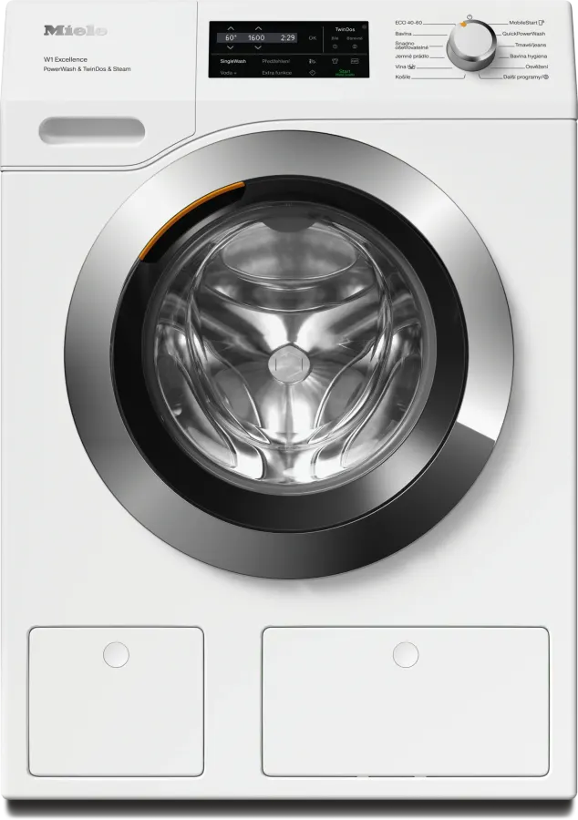 Miele WEI 895 WCS PWash&TDos&Steam Lotosová biela