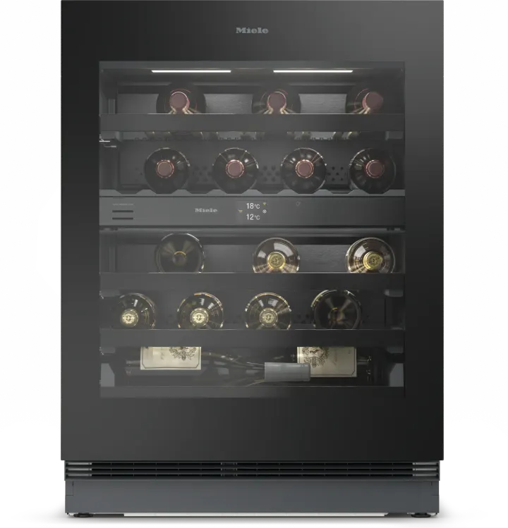 Miele KWTUS 7096 E Obsidiánové čierne sklo