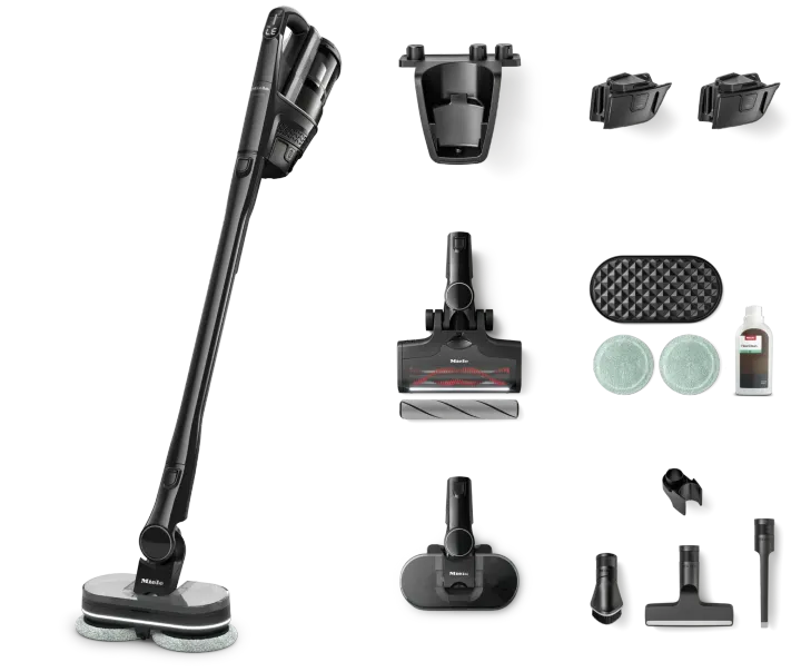 Miele Triflex HX3 Plus Aqua Obsidiánová čierna