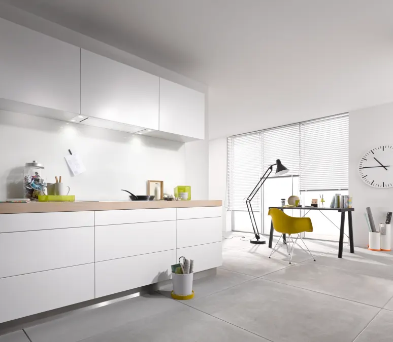 Miele DA 2698 Žiarivo biela v interiéri