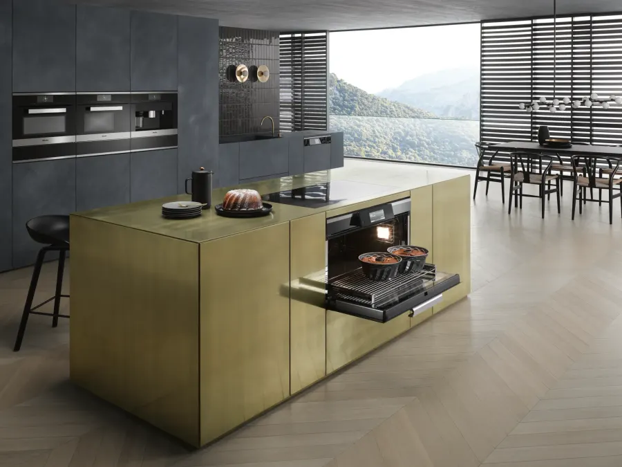 Miele Originálne plnovýsuvy FlexiClip PyroFit značky Miele v interiéri Miele Originálne plnovýsuvy FlexiClip PyroFit značky Miele v interiéri
