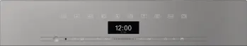 Miele DGC 7465 HCX Pro Grafitová sivá – ovládací panel