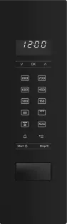 Miele M 2234 SC Obsidiánová čierna – ovládací panel