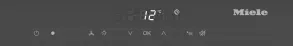 Miele KWT 7112 iG Obsidiánová čierna, matná – ovládací panel Miele KWT 7112 iG Obsidiánová čierna, matná – ovládací panel