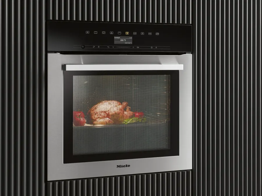 Miele H 7364 BP Nerezová oceľ/čistá oceľ – detail