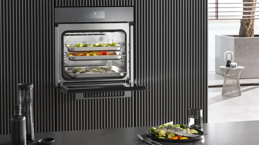 Miele DGC 7860 Grafitová sivá – detail