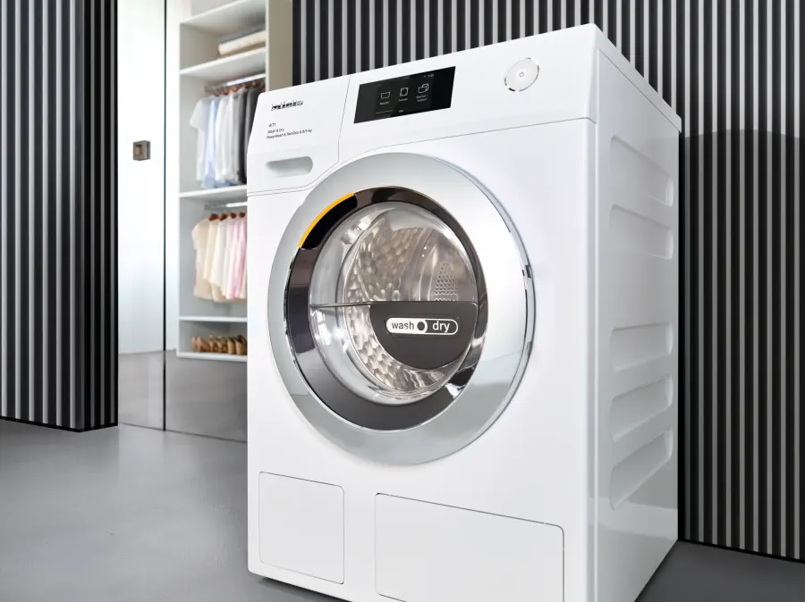Miele WTR 870 WPM PWash&TDos 8/5kg Lotosová biela v interiéri