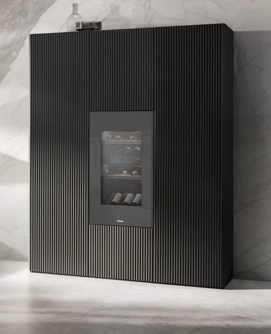 Miele KWT 6422 iG Grafitovo sivé sklo v interiéri