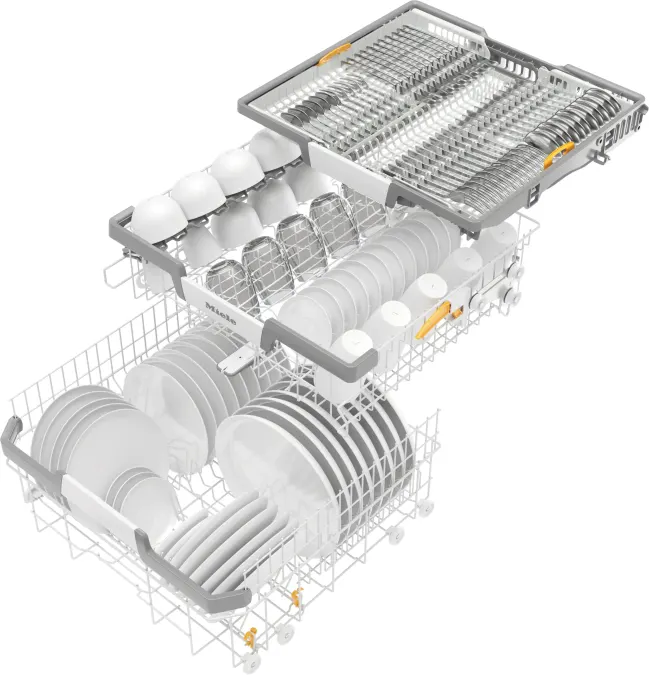 Miele G 7115 SCi XXL AutoDos Žiarivo biela – detail