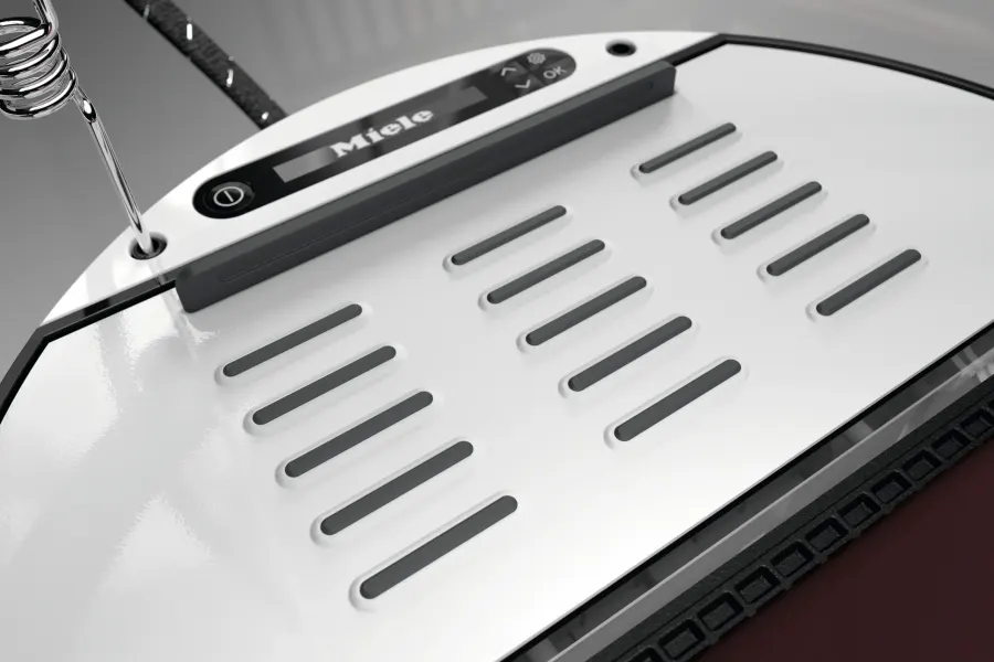 Miele B 4847 FashionMaster Tayberry červená – detail