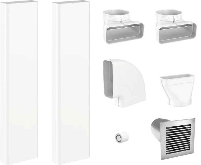 Miele Sada plochého odťahového potrubia pre odťahovú prevádzku pre KMDA 7272-1 / 7473-1 / 7676-1 / 7876-1