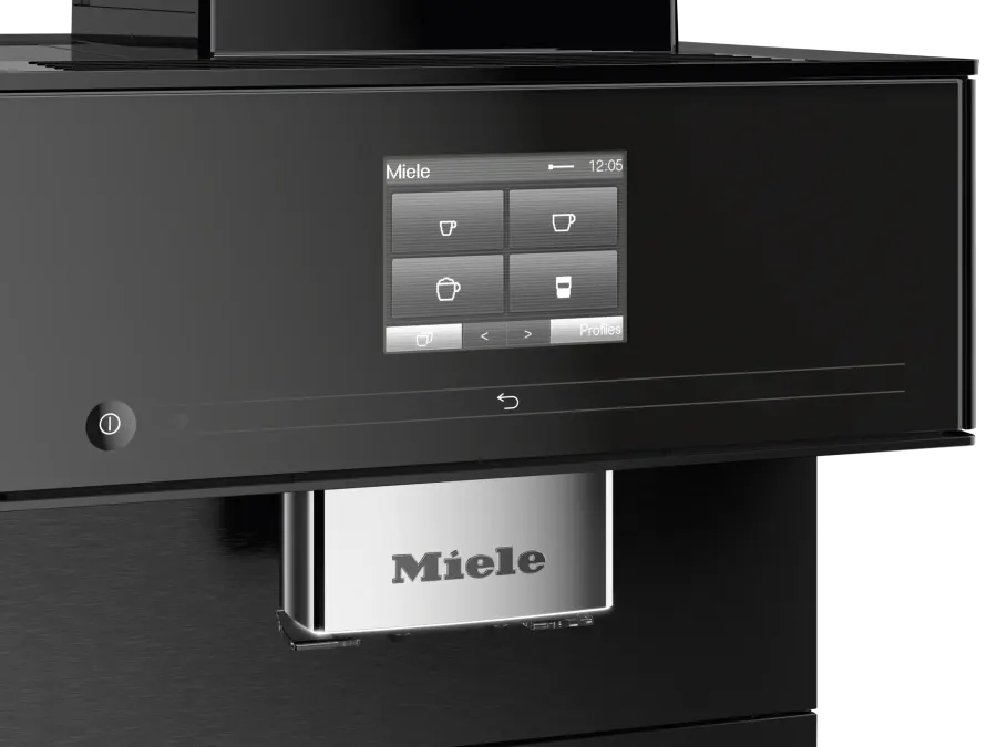 Miele CM 7750 CoffeeSelect Obsidiánová čierna – detail
