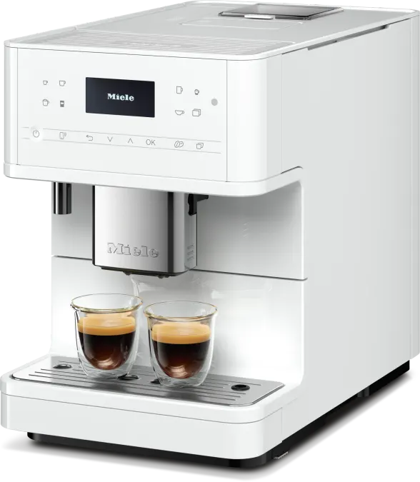 Miele CM 6160 MilkPerfection Lotosová biela – foto 2
