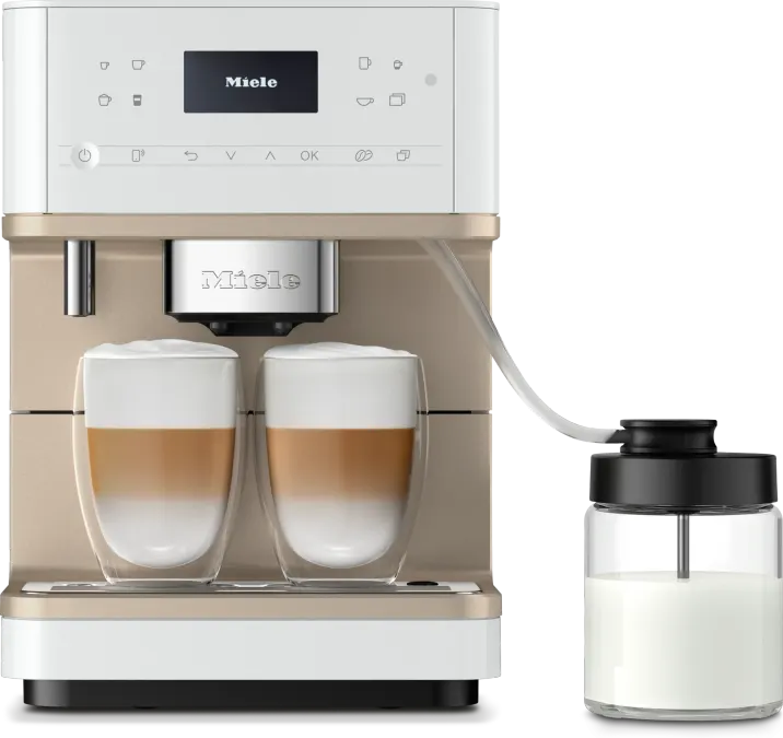 Miele CM 6360 MilkPerfection Lotosová biela CM