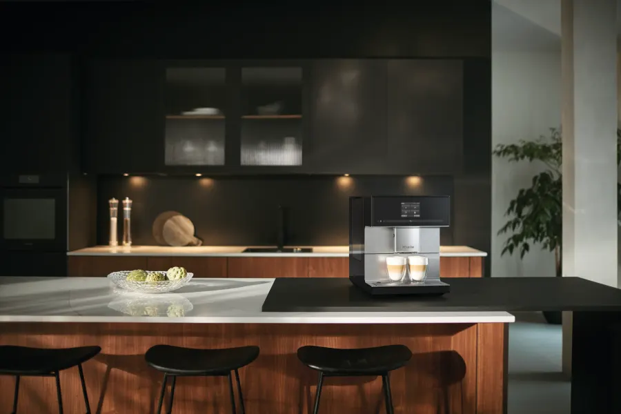 Miele CM 7350 CoffeePassion Obsidiánová čierna v interiéri