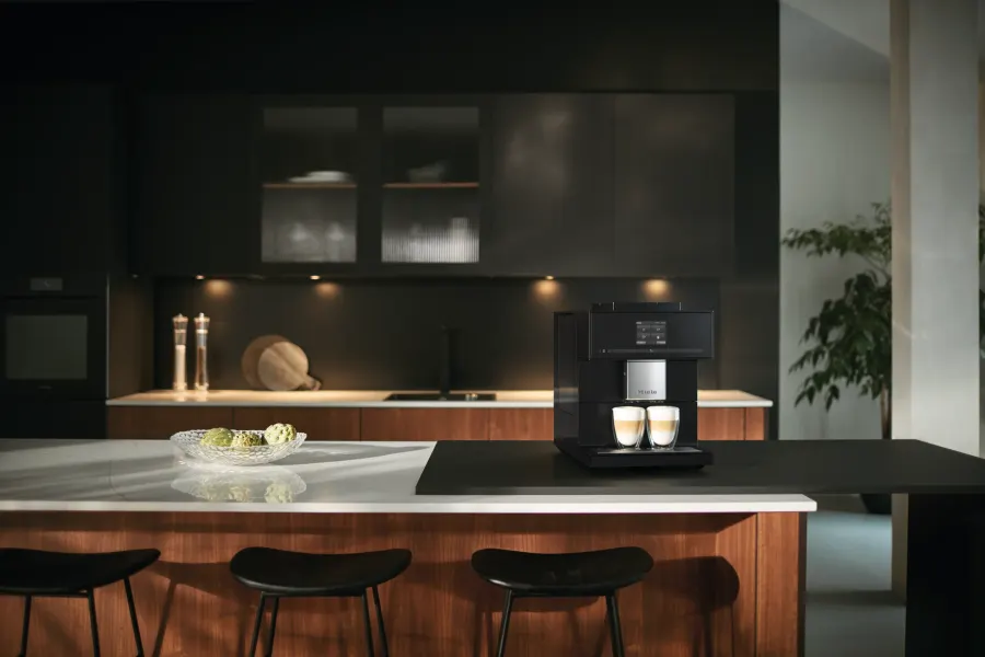 Miele CM 7750 CoffeeSelect Obsidiánová čierna v interiéri