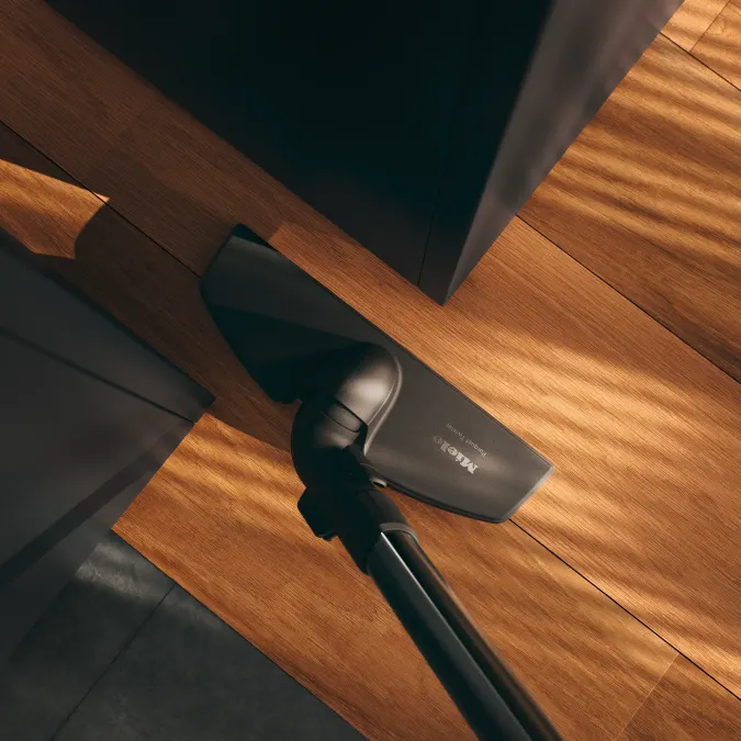 Miele Blizzard CX1 Parquet Technická modrá – detail – foto 4