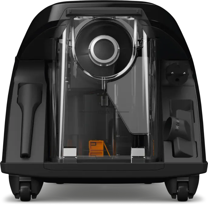 Miele Blizzard CX1 Comfort Obsidiánová čierna v interiéri