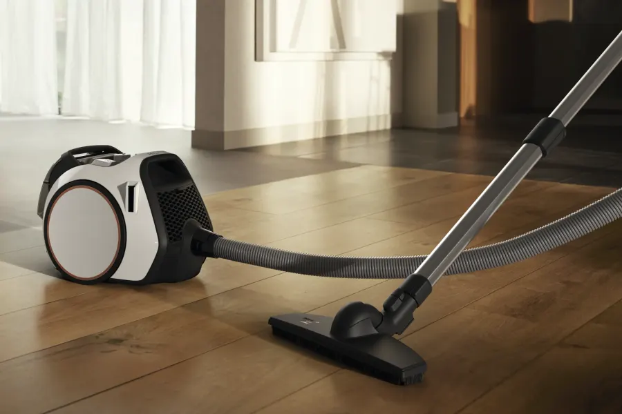 Miele Boost CX1 Parquet PowerLine Lotosová biela v interiéri