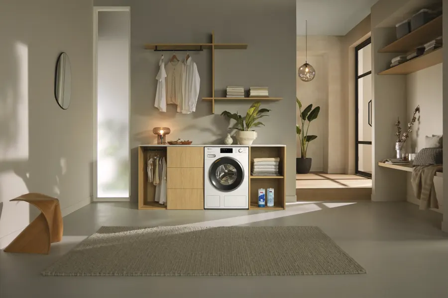 Miele WWI 880 WCS PWash&TDos&Steam Lotosová biela v interiéri