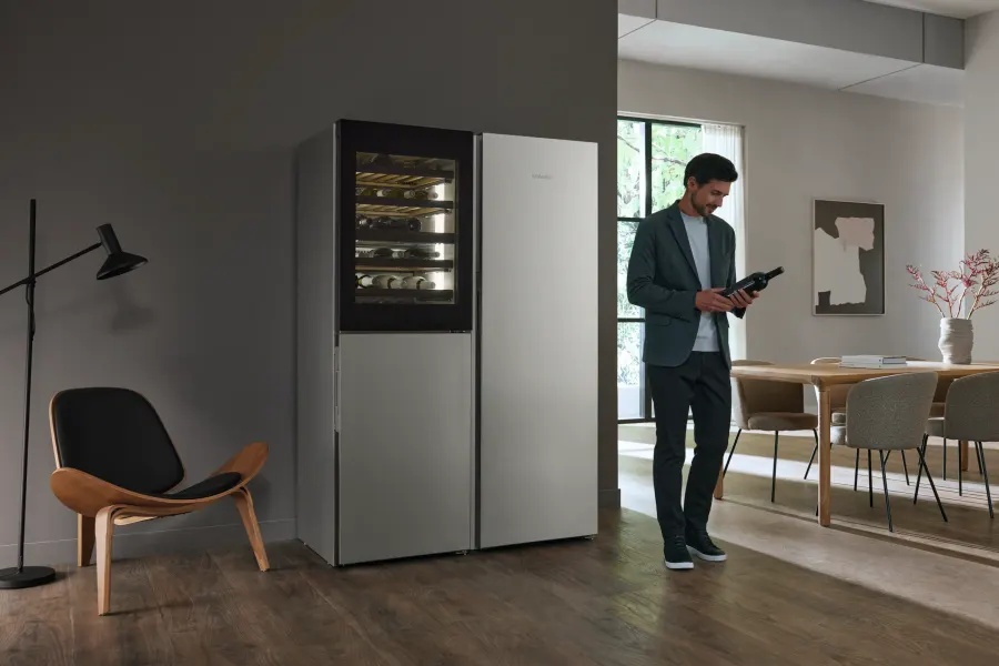 Miele KWNS 4784 DE Nerezová oceľ/CleanSteel v interiéri – foto 7