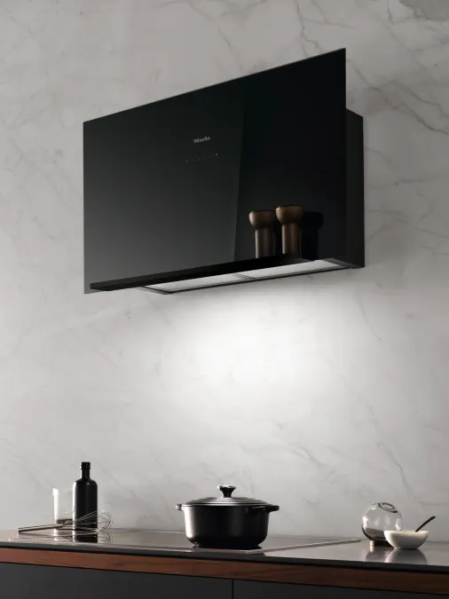 Miele DA 9092 W Screen Obsidiánová čierna – detail Miele DA 9092 W Screen Obsidiánová čierna – detail
