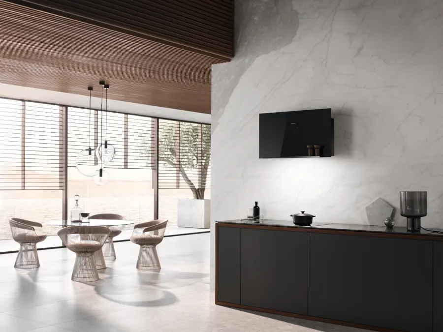Miele DA 9092 W Screen Obsidiánová čierna v interiéri Miele DA 9092 W Screen Obsidiánová čierna v interiéri