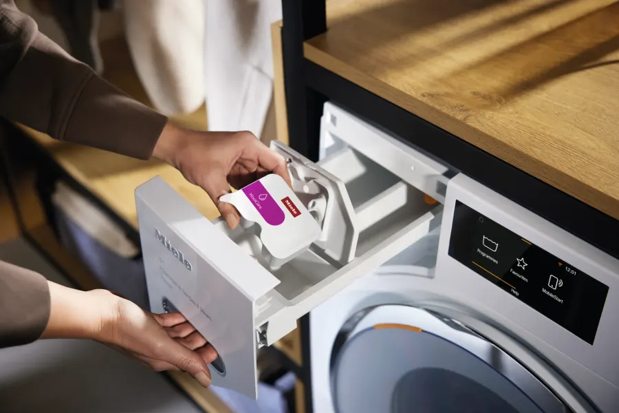 Miele Kapsuly WoolCare v interiéri