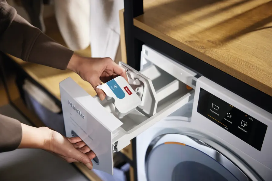 Miele Kapsuly Aqua v interiéri
