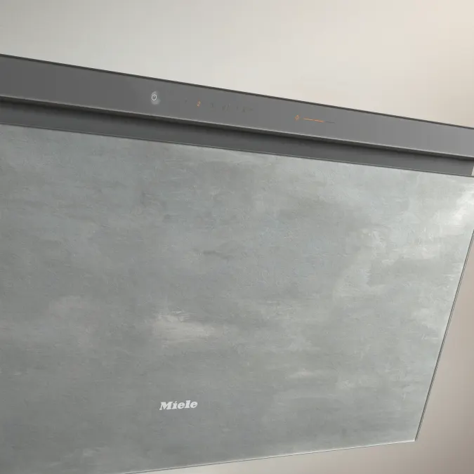 Miele DAH 4970 Sienna Vzhľad betónu – ovládací panel