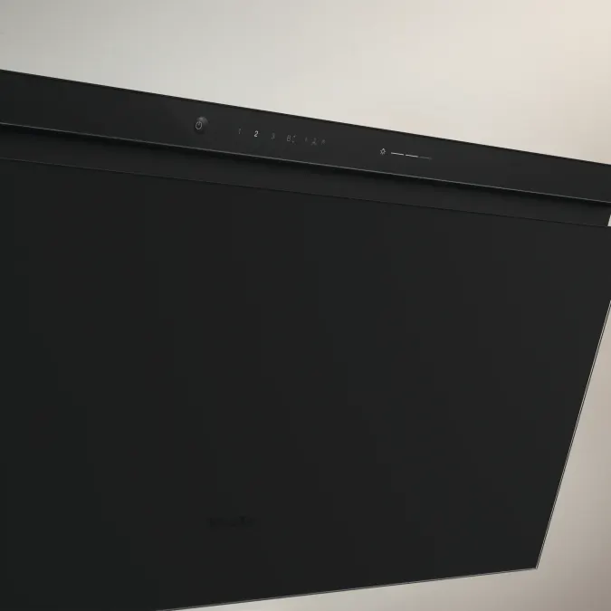 Miele DAH 4980 Sienna Obsidiánová čierna, matná – ovládací panel