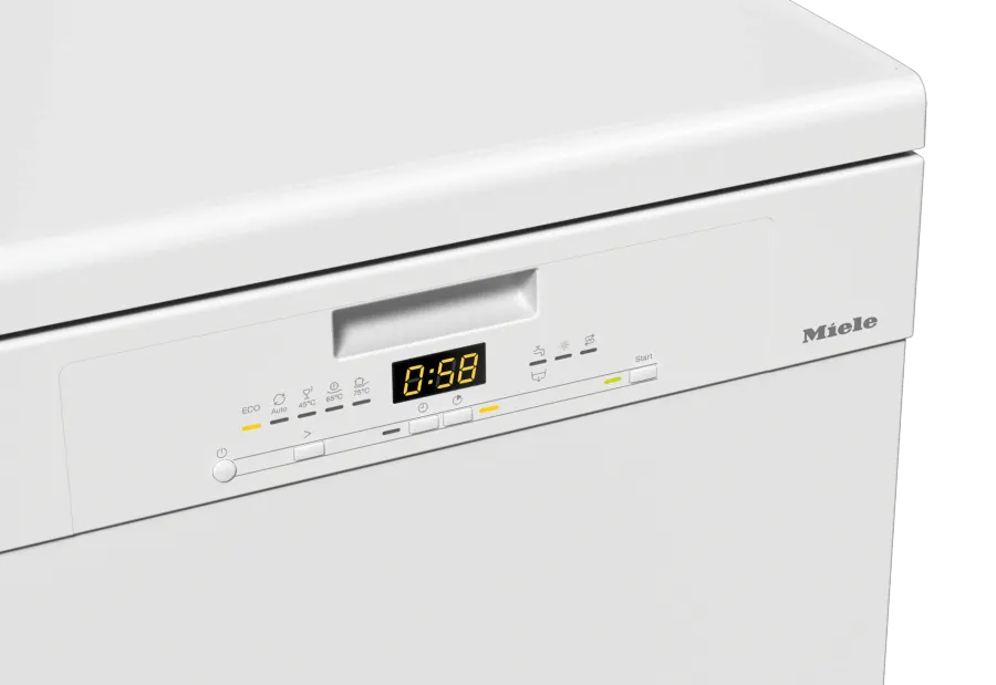 Miele G 5611 SC Active Žiarivo biela – ovládací panel – foto 3