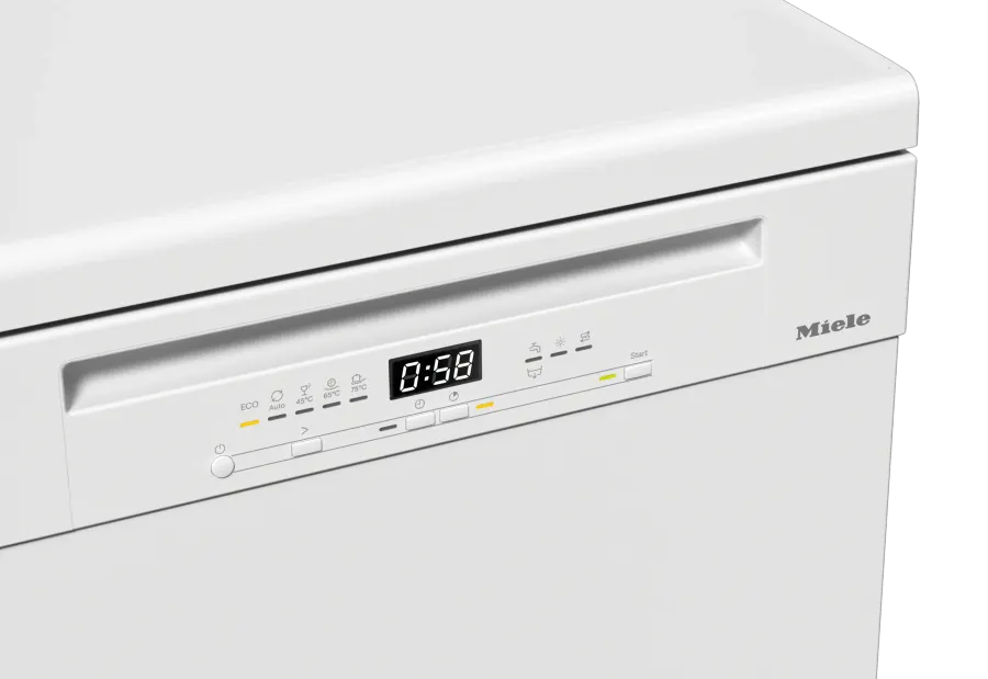 Miele G 5811 SC Active Plus Žiarivo biela – ovládací panel – foto 3