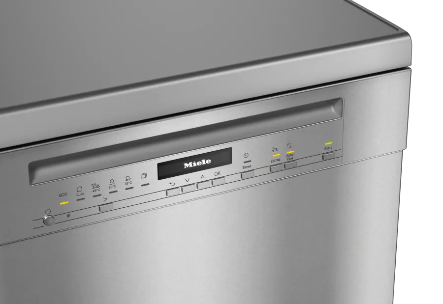 Miele G 7040 SC Front AutoDos Predná časť CleanSteel – ovládací panel