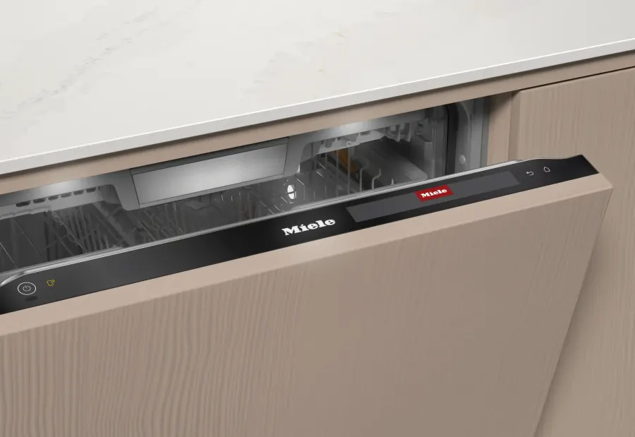 Miele G 7980 SCVi AutoDos K2O CleanSteel/obsidiánová čierna – ovládací panel