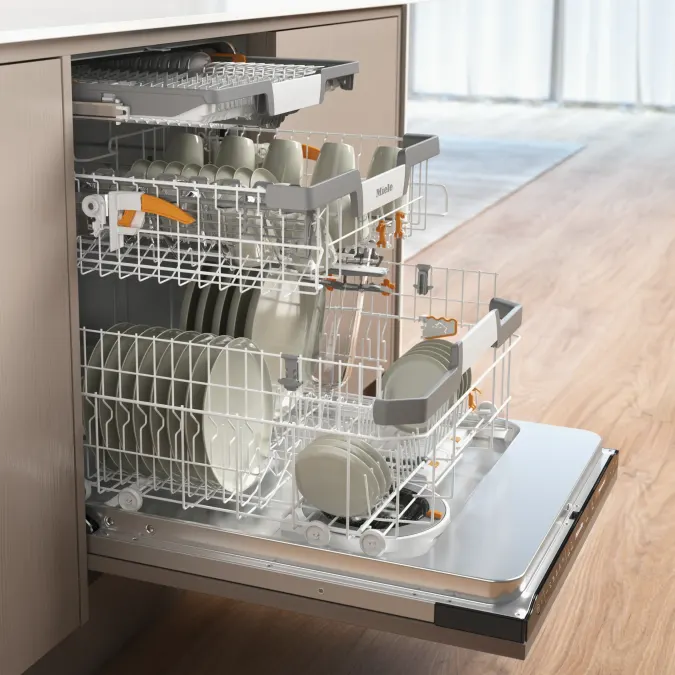 Miele G 7651 SCVi AutoDos Obsidiánová čierna – detail