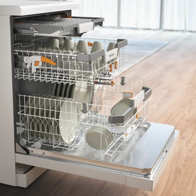 Miele G 7210 SC Žiarivo biela – detail